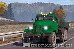 Скачать мод на грузовик ЗИЛ 157 v.1.4 для Euro Truck Simulator 2 1.37