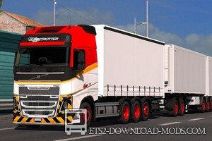 Скачать мод на грузовик Volvo FH 2012 RPIE для Euro truck Simulator 1.38